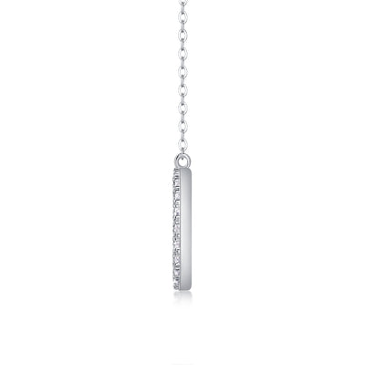 1As You Wish - A Fashionable And Luxurious Diamond Jewelry Pendant Set With Moissanite S925 Sterling Silver And Platinum Plating Prohibit TikTok sales - 5 - cj