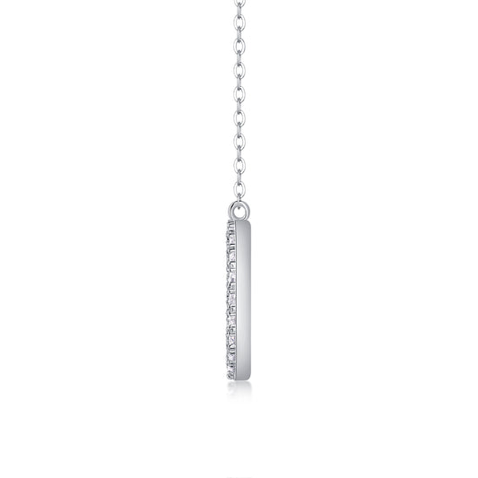 1As You Wish - A Fashionable And Luxurious Diamond Jewelry Pendant Set With Moissanite S925 Sterling Silver And Platinum Plating Prohibit TikTok sales - 5 - cj