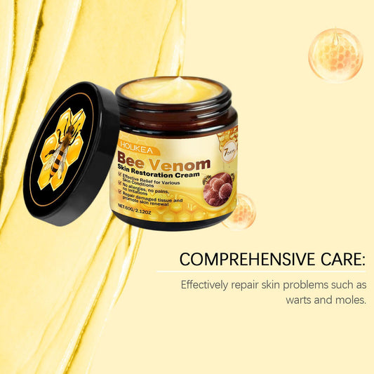 Houkeya Bee  Skin Care Cream Gentle Cleansing, Mole Removal, Moisturizing, Soothing Skin Care Cream - 5 - CJ
