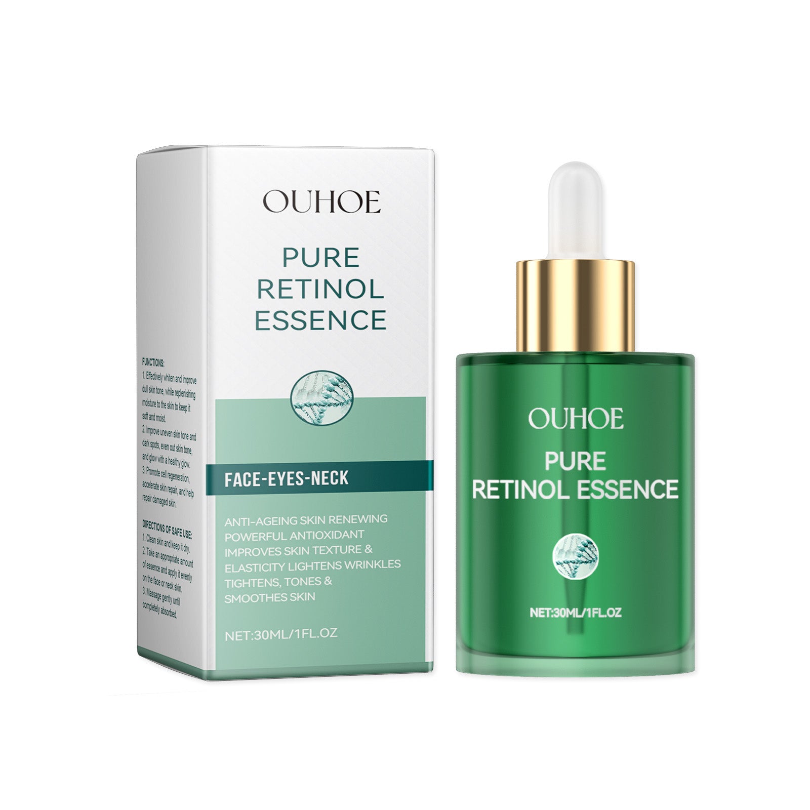 OUHOE Essence Series, Moisturizing And Brightening Care Facial Skin Hydrating And Moisturizing Skin Firming Care Essence - 5 - CJ