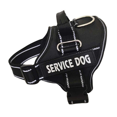 Personalization Of Pet Chest Strap Products - 7 - CJ - Black - XL - CJGX163660310JQ