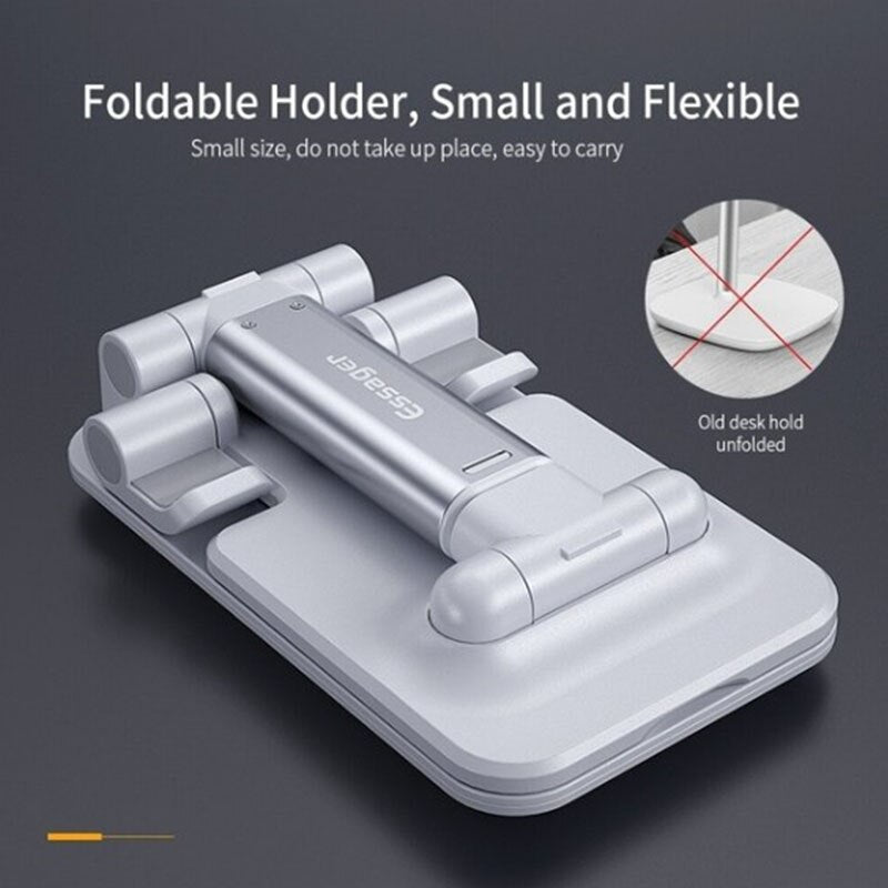 Metal Desktop Tablet Holder Table Cell Foldable Extend Support Desk Mobile Phone Holder Stand For iPhone iPad Adjustable - 5 - cjdropshipping