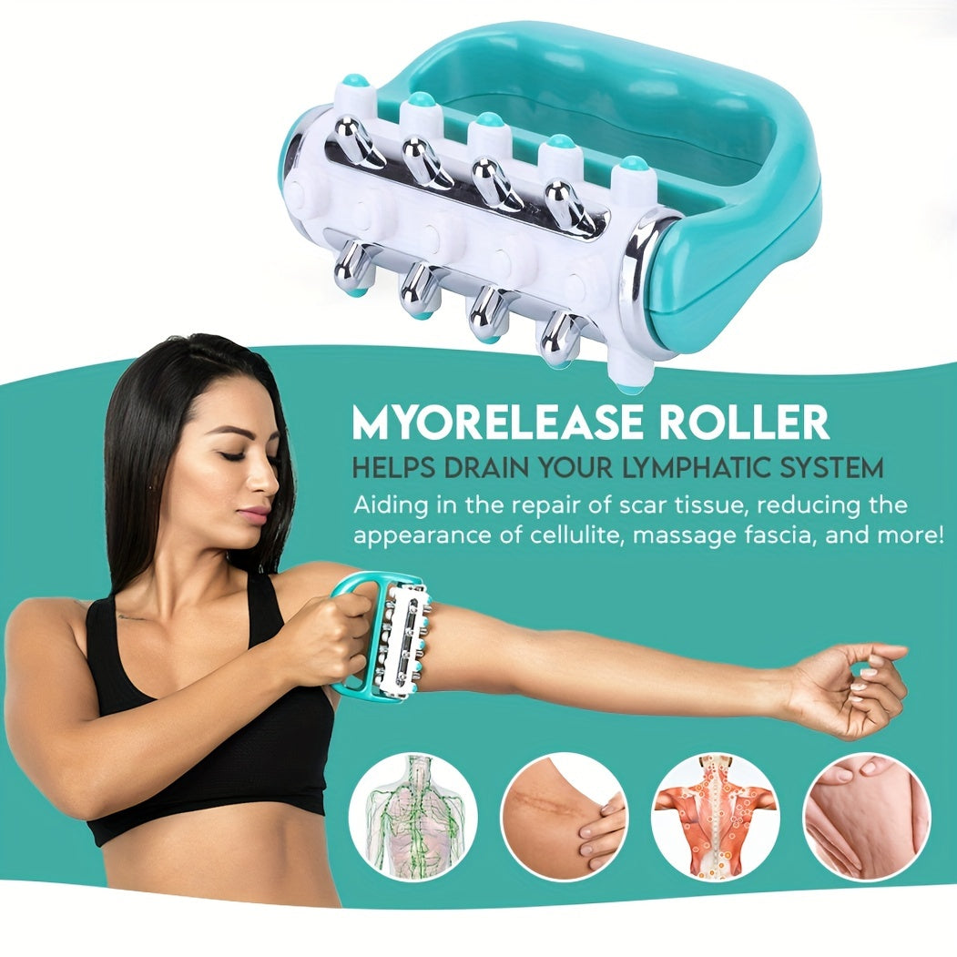 Cellulite Massager Fascia Release And Muscle Massage Roller Mini Trigger Point Deep Tissue Myofascial Release Tool Body Massager For Men And Women - 5 - CJ