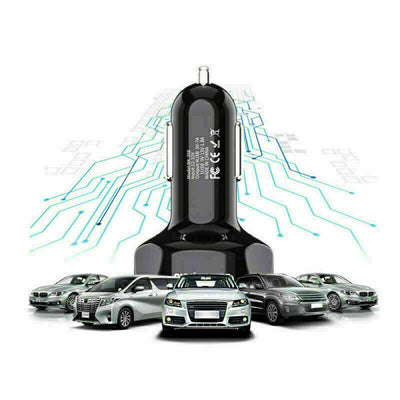 In - Car 4Ports USB Car Charge 45W Mini Fast Charging For Phone Charger Adapter - 5 - CJ