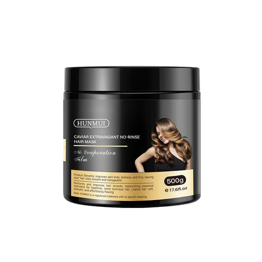HUNMUI Caviar Luxury Moisturizing No - Rinse Hair Mask 500g - 4 - CJ