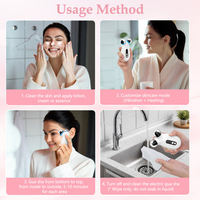 Anti Aging And Wrinkles Microcurrent Facial Device, Boost Skin Care Products Absorption - White - 5 - CJ