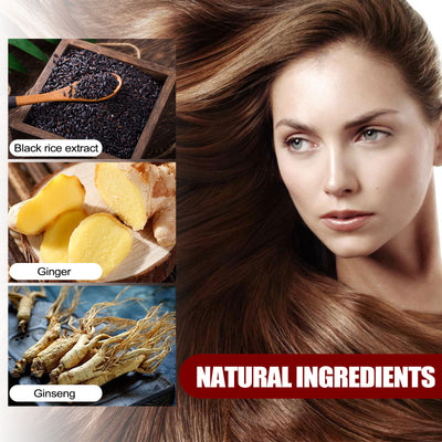 EELHOE Black Rice Hair Spray Strengthening & Dense Hair Moisturizing & Repairing Hair Roots Smoothing Hair Growth Spray - 5 - CJ