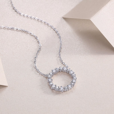 1Emerald Water Ripples - A Fashionable And Luxurious Diamond Jewelry Pendant Set With Moissanite S925 Sterling Silver And Platinum Plating Prohibit TikTok sales - 5 - cj