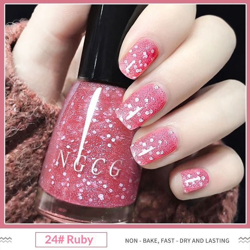 No - bake Non - tear New 28 - color Nail Polish - 0 - CJ