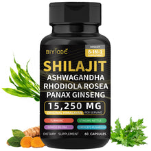 Biyode Effective Formula Ready Stock Fast Shipping Wholesale Pure Natural Himalayan Shilajit Capsules  With Ashwagandha Ginseng Healthcare Vitamin 8 In 1 Energy Supplement - 4 - CJ