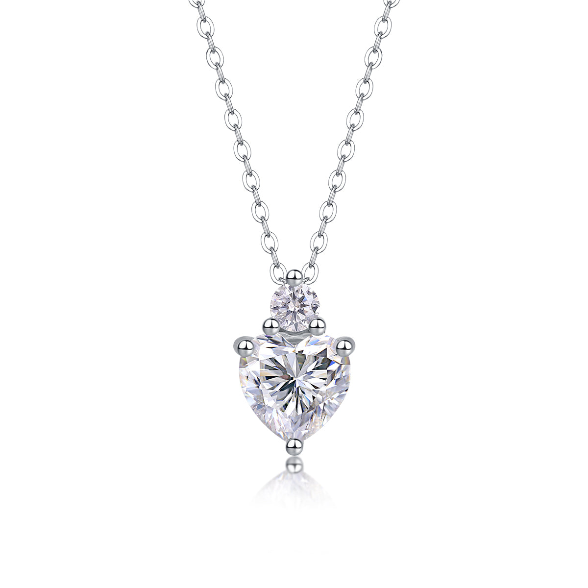 1Ripple Fantasy - A Fashionable And Luxurious Diamond Jewelry Pendant Set With Moissanite S925 Sterling Silver And Platinum Plating Prohibit TikTok sales - 5 - CJ