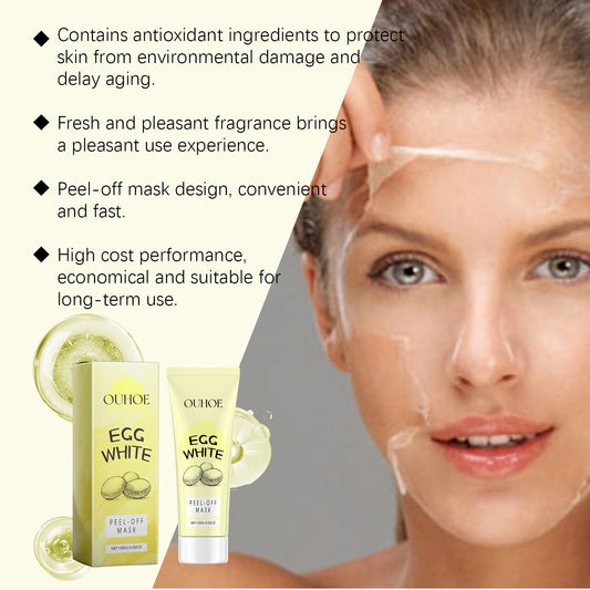 OUHOE Exfoliating Peel Mask Facial Cleansing Blackhead Gentle Non - Tight Moisturizing Peel Mask - 5 - CJ