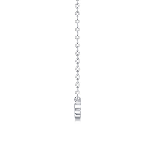 1White Moon And Stars - A Fashionable And Luxurious Diamond Jewelry Pendant Set With Moissanite S925 Sterling Silver And Platinum Plating Prohibit TikTok sales - 5 - cj