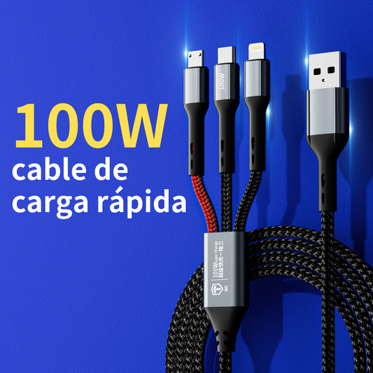 L302 3 - in - 1 Cable PD 1M Black UWINN - 5 - CJ