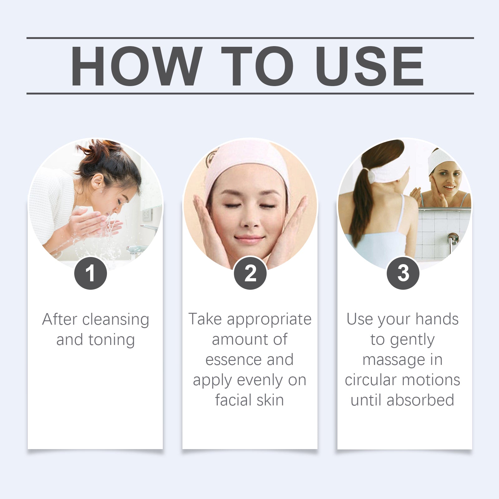 OUHOE Copper Peptide Repair Serum Hydrates, Hydrates, Firming And Firming Facial Skin With Blue Copper Peptide Serum - 5 - CJ