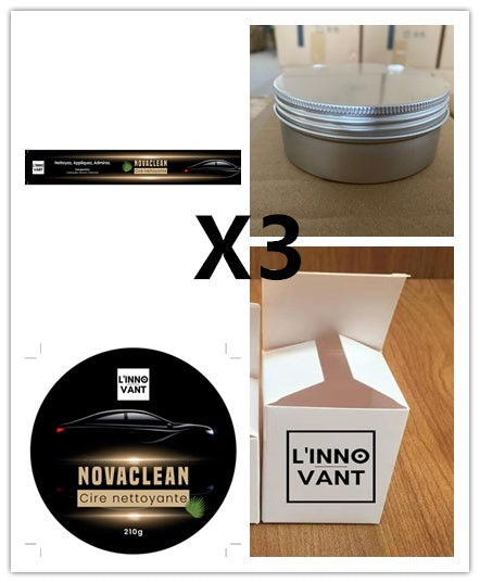 Car Diamond Crystal Wax Black Wax Coating Waxing Polishing Sewage Crystal Hard Wax - 0 - CJ - White aluminum Package - Set1x3 - CJQC104390723WD