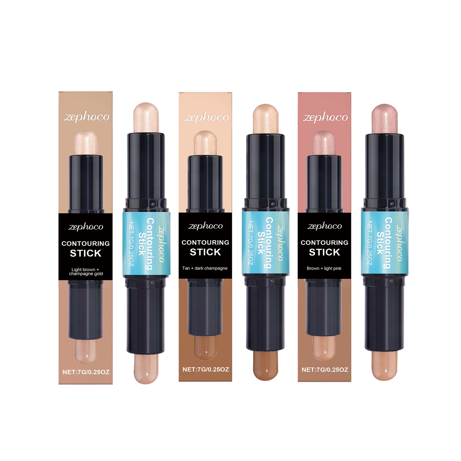 2 - in - 1 Facial Highlight Contour Stick Daily - 0 - CJ