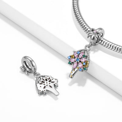 Warm Bouquet Pendant 925 Sterling Silver Pendant Mother's Day Diy Accessories - 4 - https://x.com/titan_prim62775J