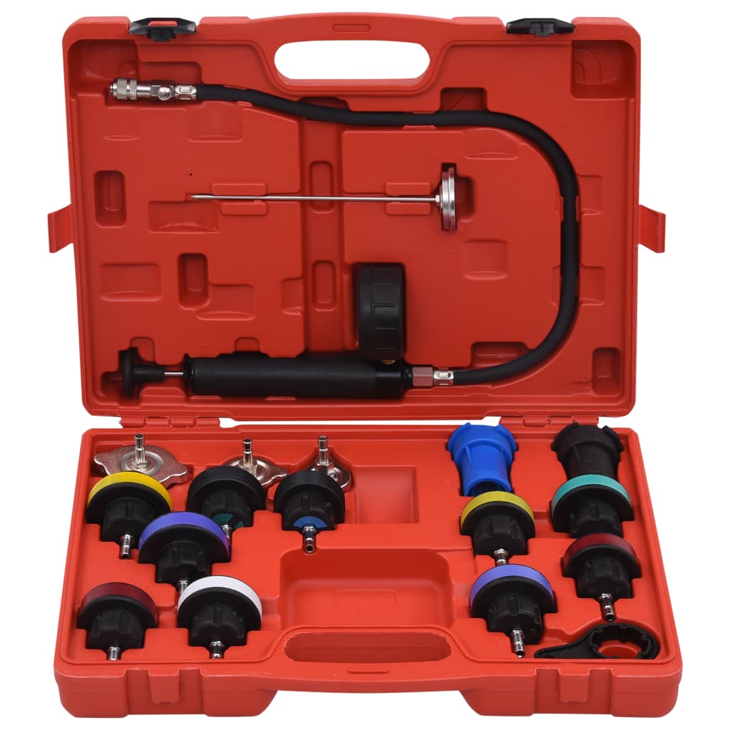 pressure testing device for cooling systems & radiator caps, 18 - piece set. - 5 - CJ