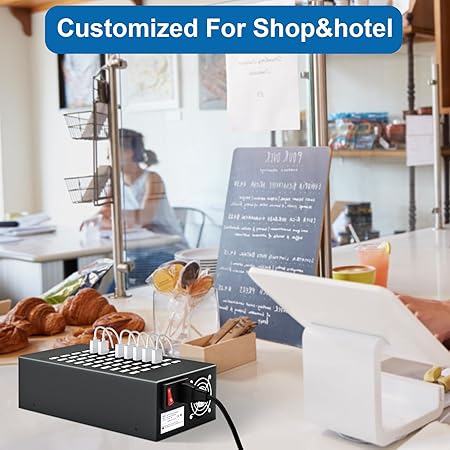 50 - Port 200 W USB Charging Station - 5 - CJ