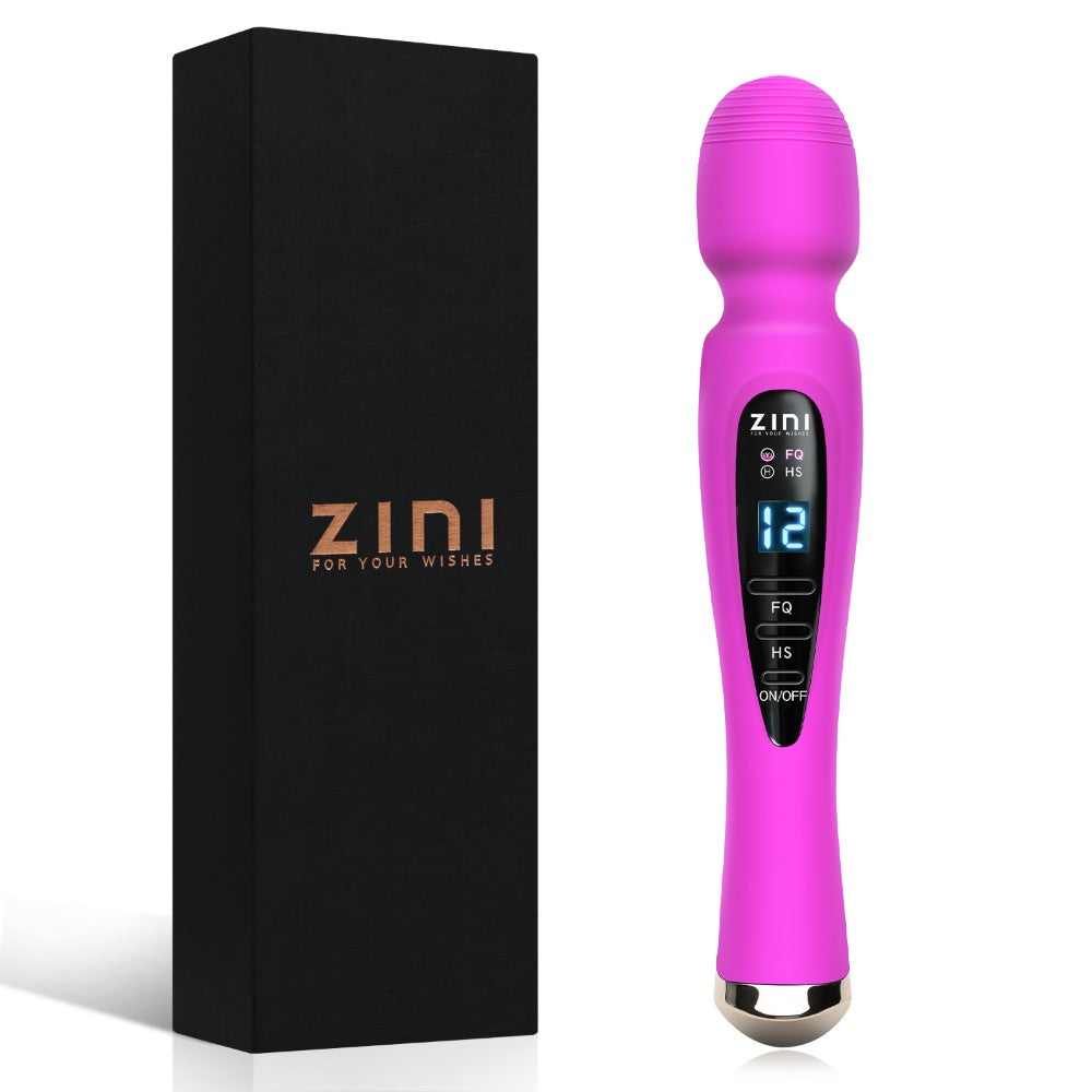 Rechargeable Personal Massager, 12 Modes Massager, Quiet Personal Massager For Women, Digital Display Personal Massager For Women Neck, Shoulder, Back Pain Relief - 5 - CJ