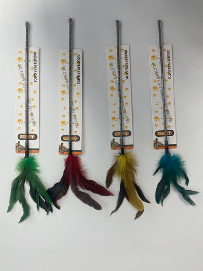 Single Color Feather Cat Teaser - 5 - CJ