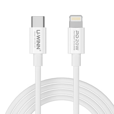 L705 USB - C To Lightning Cable PD 20W 1M White USB 3.0 UWINN - 5 - CJ