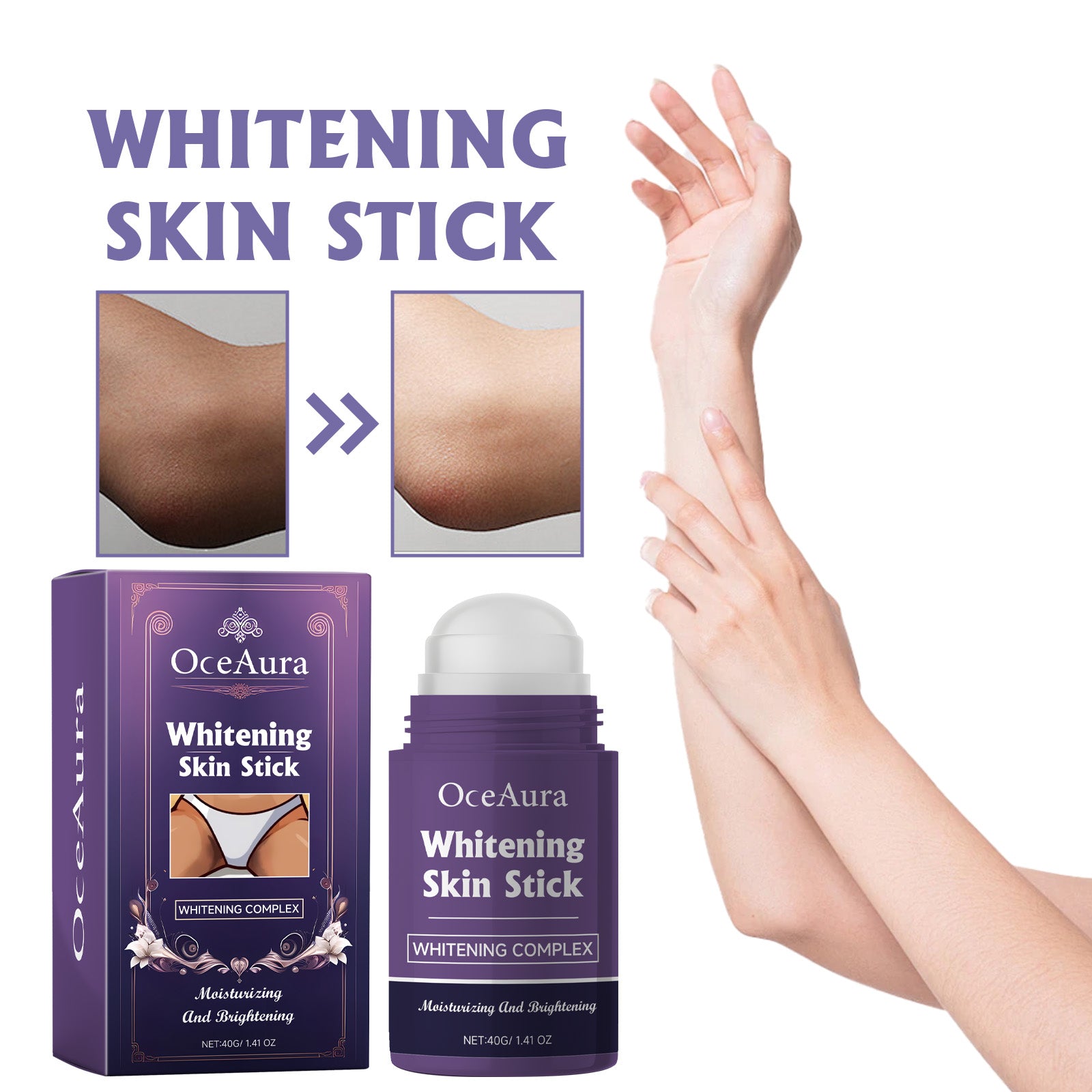 Oceaura Beauty Moisturizer, Elbow Joint Underarm Dull Brightening Skin Moisturizing And Whitening Skin - 5.0 - CJ