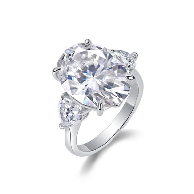 1Soul Resonance - A Fashionable And Luxurious Jewelry Accessory Set With Moissanite S925 Sterling Silver And Platinum - plated Diamond Prohibit TikTok sales - 5 - CJ