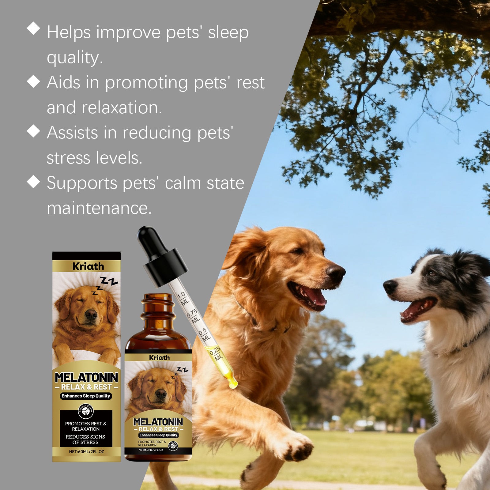 Dog Advanced Melatonin Drops - 0 - CJ