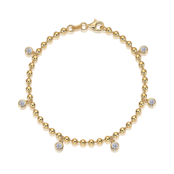 1Luxury Fashion Mossan Diamond S925 Silver Bracelet Comparable To Natural Diamonds Prohibit TikTok sales - 5 - CJ