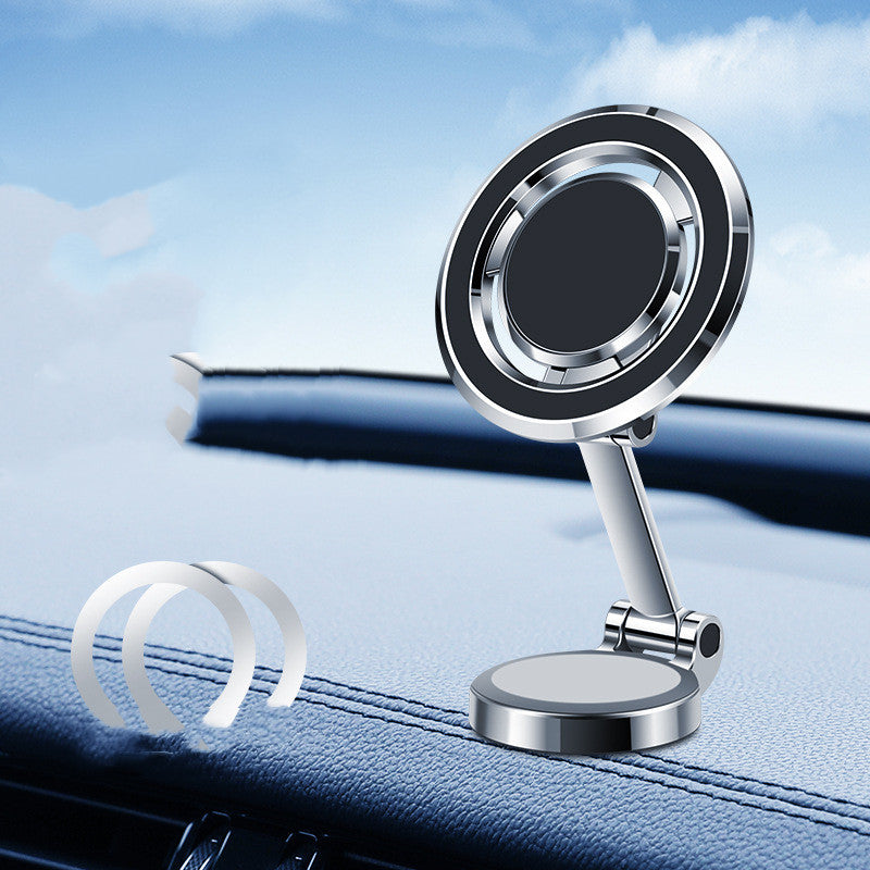 Mobile Phone Holder Clip Fixation Mount Phone Holder In Car Flexible Clip Double 360 Degree Stand Bracket Support - 0 - CJ - Silver - CJQC171587002BY
