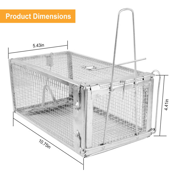 Mouse Trap, Galvanized Iron Mouse Control Bait Catcher, Prohibited Platform Amazon - 5 - CJ