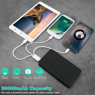 12V Car Jumper Starter 360A Peak 20000mAh Battery Charger Power Bank - 5 - cjdropshipping