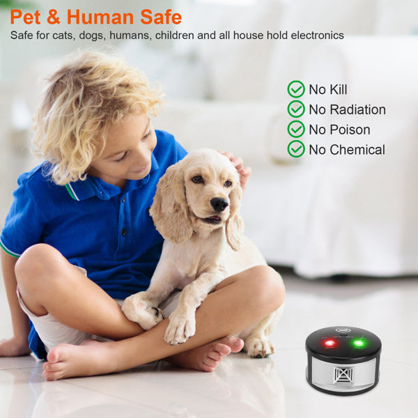 360 Degree Ultrasonic Pest Repellent, Electronic Plug - in Pest Control, Pursuer, Blocker - 5 - CJ