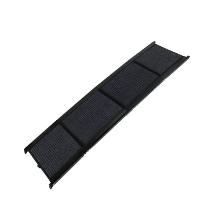 Dog Ramp For Car 71 Long  19.5 Wide Portable Dog Ramps For Large Dogs With Non - Slip Rug Surface Dog Car Ramp For SUV Car  Truck, Folding Dog Ramp Up To 250LBS - 5 - CJ