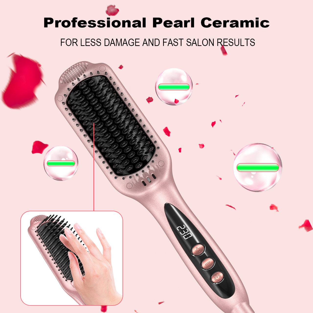 Straight Hair Comb, Can Be On Tk - 5 - CJ