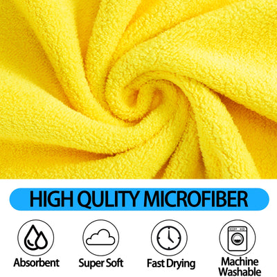 Dog Towels For Drying Dogs Drying Towel Dog Bath Towel, Quick - drying Pet Dog And Cat Towels Soft Fiber Towels Robe Super Absorbent Quick Drying Soft Microfiber Pet Towel For Dogs, Cats Yellow - 5 - CJ