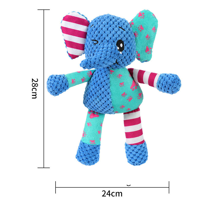 Interactive Dog Toys For Aggressive Chewers Dog Squeaky Toys   Pet Grinding Teeth Plush Toy, Chewing Toy For Dog Interactive Supply Dog Toys Dog Toys For Aggressive Chewers - 5 - CJ