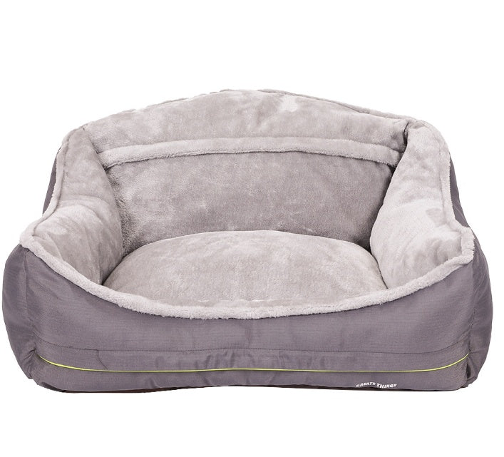 Dog bed sofa bed - 0 - CJ - Grey - 75x60xH39cm - CJJJCWGY01160 - Grey - 75x60xH39cm
