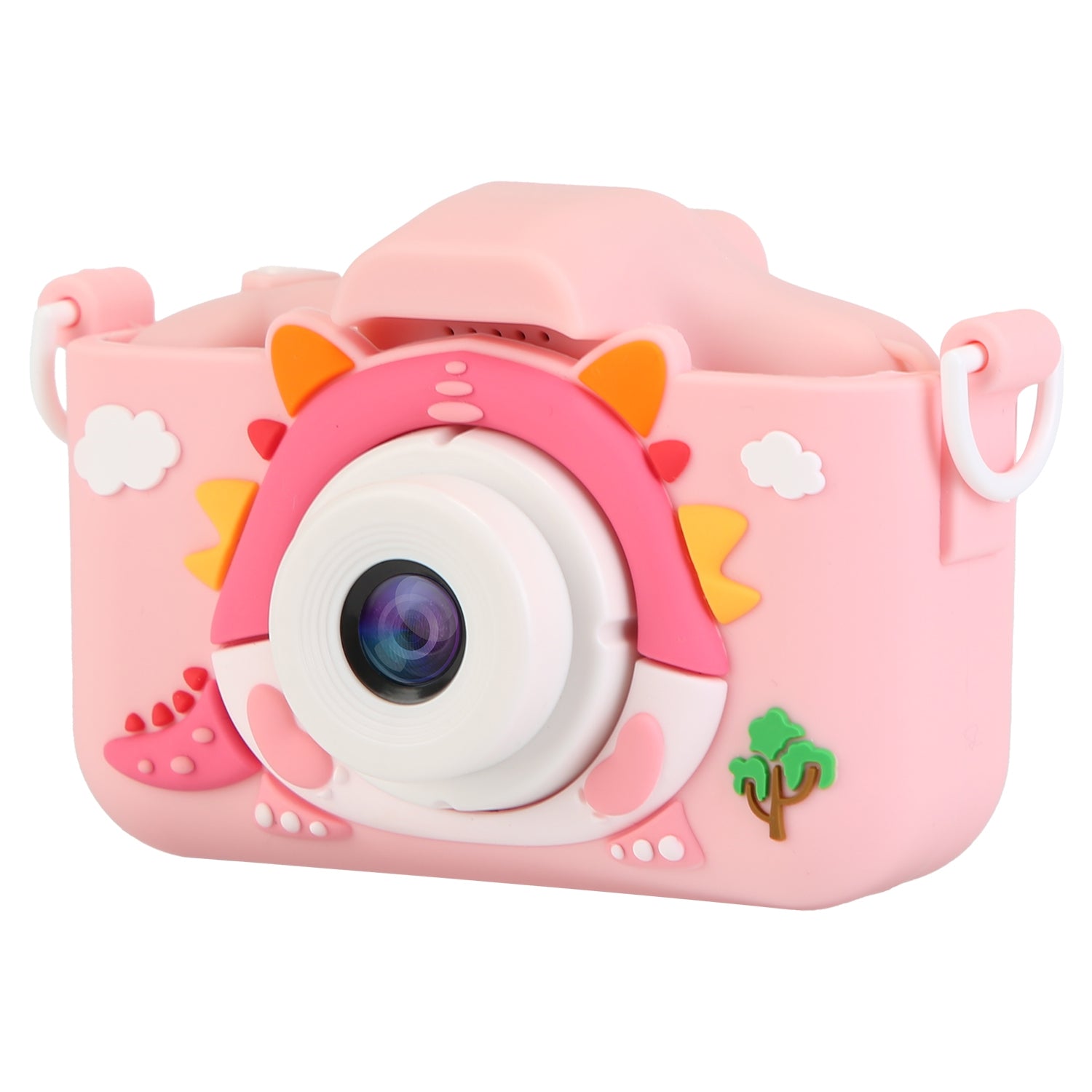 Pink - Blue Options - 1Pc Dinosaur Kids Selfie Camera Cartoon Camera 48MP 1080P HD Digital Camera With Cartoon Case Card Reader 32G MMC Card For Boys Girls Above Aged 6 Years Old - 5 - CJ