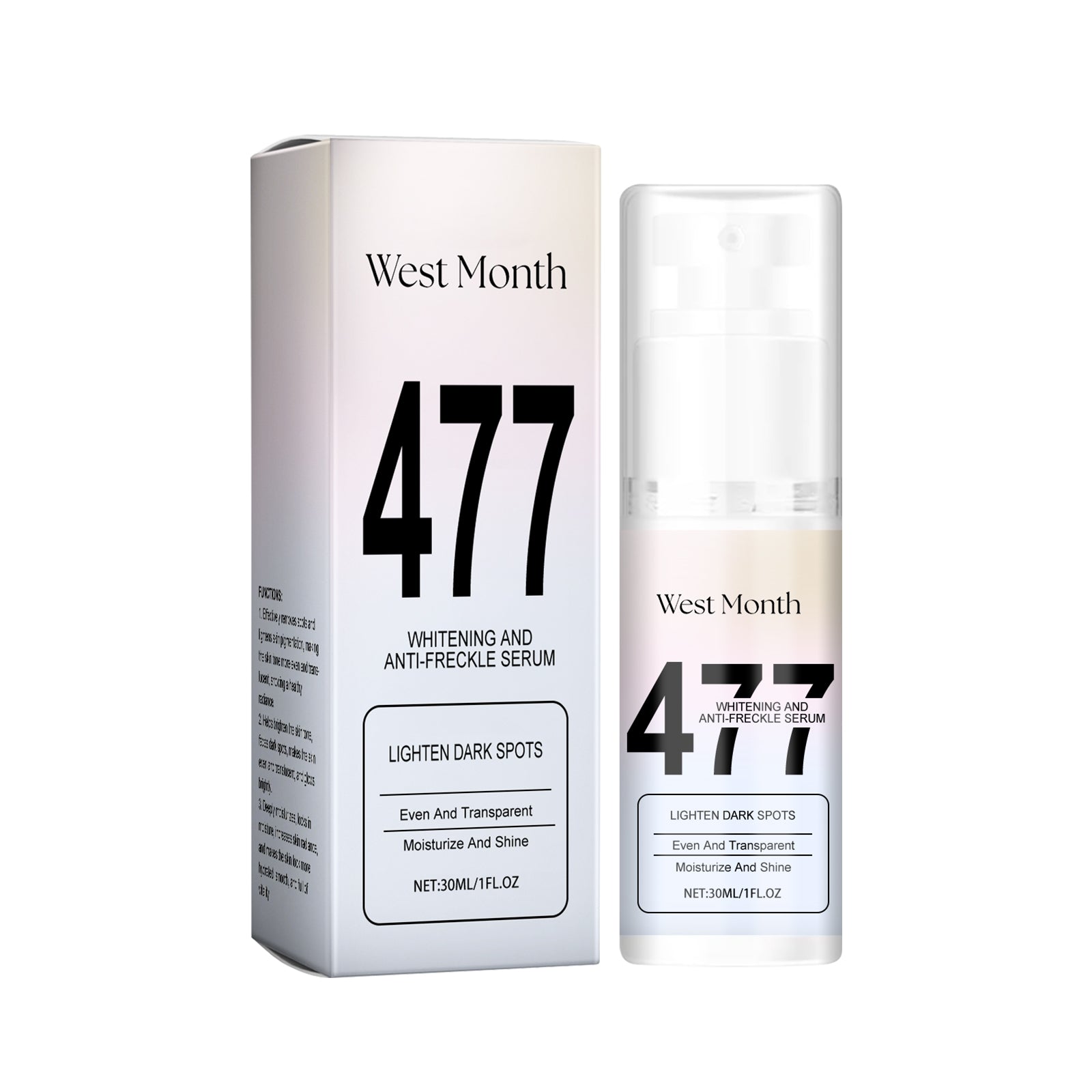 West&Month Niacinamide Skin Care Essence, Niacinamide Essential Oil Nourishes Skin And Moisturizes Skin - 5 - CJ