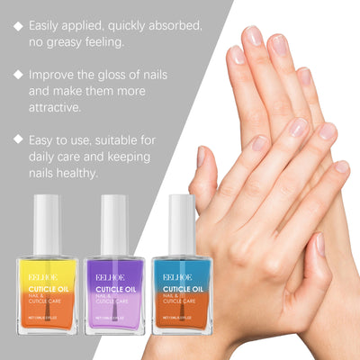 EELHOE Double - Layer Nail Cuticle Oil For Nail Cuticle Repair, Moisturizing And Softening Nail Surface Care Oil - 5 - CJ