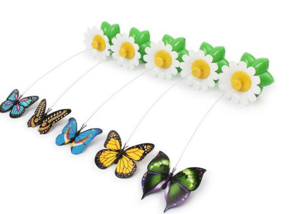 Electric Automatic Rotating Flower Pet Products - 0 - CJ