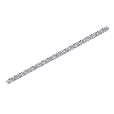 1Chain Guanghua Luxury Fashion Mosan Diamond S925 Silver Bracelet Comparable To Natural Diamonds Prohibit TikTok sales - 5 - CJ