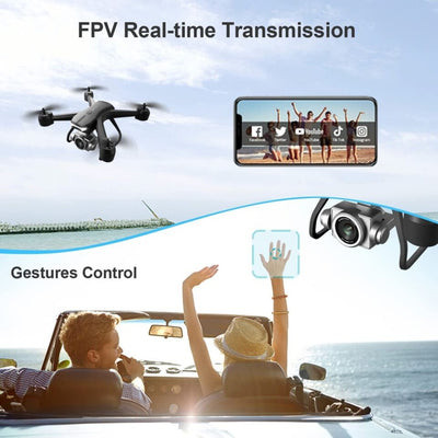 V14 Professional Drone 6K HD Dual Camera Wifi FPV Portable RC Quadcopter 2 BATTERY,Drones Suitable For Adults & Beginners.Logistics Is Randomly Sent By UPS,USPS,Self - pickup. - 5 - CJ