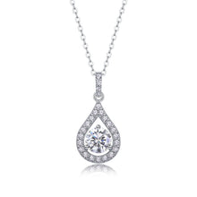 1Heart Charm - A Fashionable And Luxurious Diamond Jewelry Piece Set With 1 - carat Moissan Diamond S925 Sterling Silver And Platinum - plated Pendant Prohibit TikTok sales - 5 - CJ