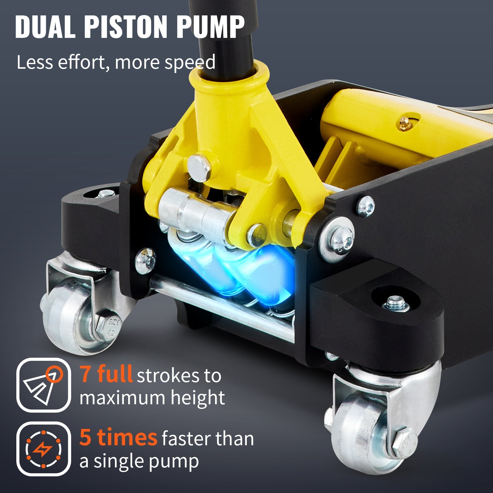 3 - ton Low Profile Aluminum Steel Racing Car Landing Jack Dual Lifting Car Automatic, Banned Platform Temu - 5 - cjdropshipping