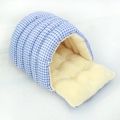Four Seasons Universal Removable Washable House Closed Cat Kennel Enclosed Cat Nest Sleeping Bag With Plus Space - 0 - CJ