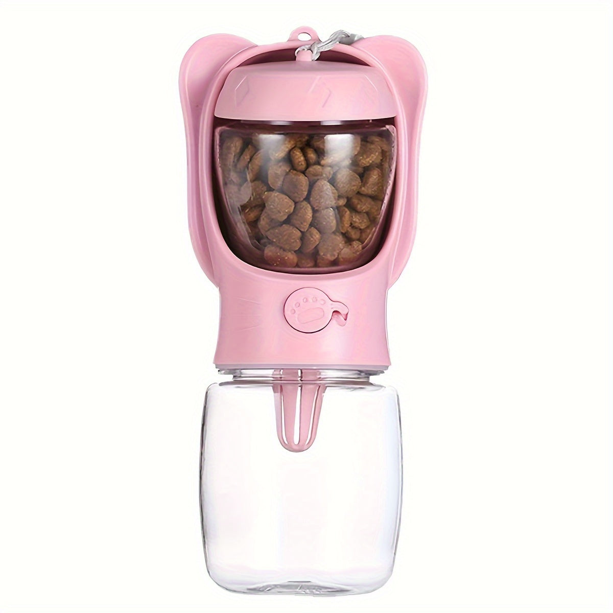 2 In 1 Dog Water Bottle, Leak Proof Portable Pet Water Bottle With Food Container, Outdoor Portable Water Dispenser For Dog, Puppy Supply For Walking, Hiking, Camping, Travel - 5 - CJ